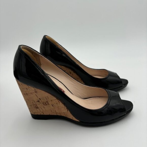Prada PeepToe Wedge - Picture 1 of 6